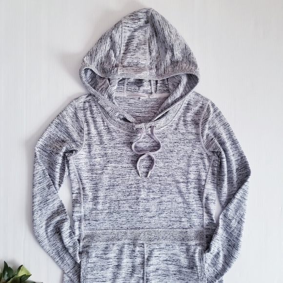 ATHLETA Techie Sweat Comfort Hooded Sweater Dress - Picture 12 of 16